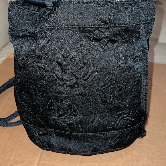 Kenneth Cole  reversible drawstring top mini satin backpack. - Picture 5 of 8